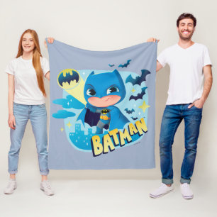 Cuter Than Cute Batman Fleece Blanket