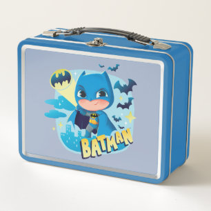 Cuter Than Cute Batman Metal Lunch Box