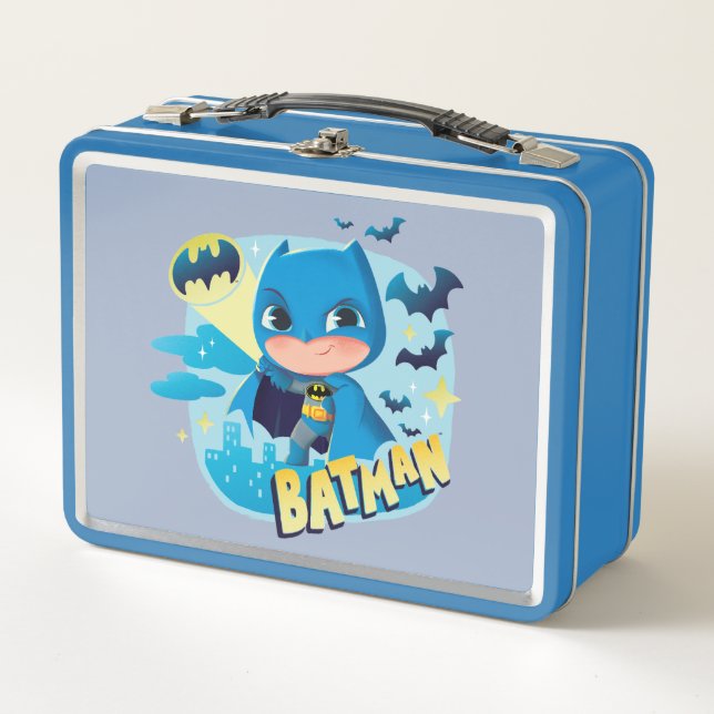 Cuter Than Cute Batman Metal Lunch Box (Front)