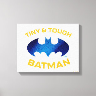 Cuter Than Cute Tiny & Tough Batman Canvas Print
