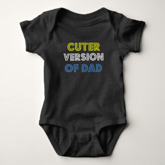 Cuter Version of Dad Baby Jersey Bodysuit