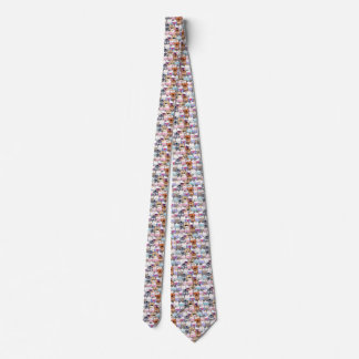 Cutes seamless pattern cats tie