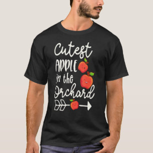 Cutest Apple In Orchard Fruit Lover Eater T-Shirt