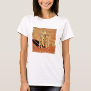 Cutest Baby Animals   3 Meerkats T-Shirt