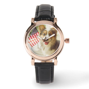 Cutest Baby Animals   American Flag Corgi Watch