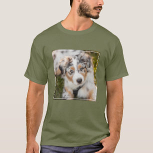 Cutest Baby Animals   Australian Shepherd Puppy T-Shirt