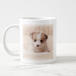 Cutest Baby Animals   Baby Corgi Large Coffee Mug