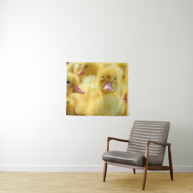 Cutest Baby Animals | Baby Duck Group Tapestry (In Situ (Horizontal))