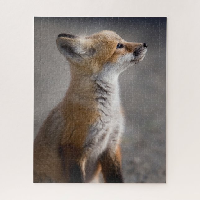 Cutest Baby Animals | Baby Fox Portrait Jigsaw Puzzle (Vertical)