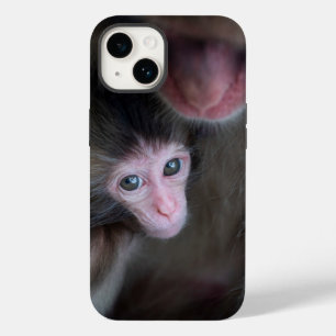 Cutest Baby Animals Baby Macaque Monkey & Mother Case-Mate iPhone 14 Case