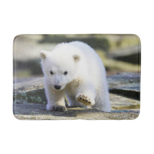 Cutest Baby Animals   Baby Polar Bear Bath Mat