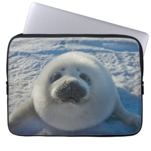 Cutest Baby Animals Baby Seal Laptop Sleeve