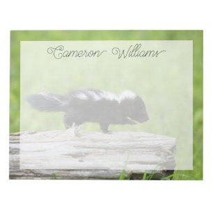Cutest Baby Animals   Baby Skunk Notepad