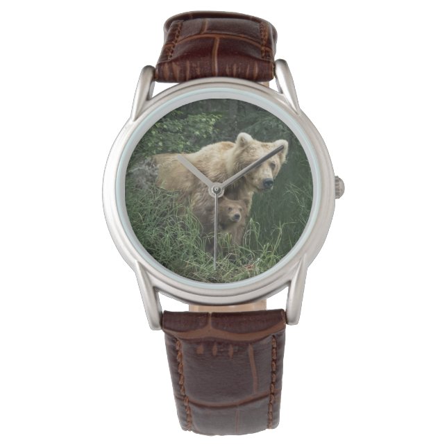 Cutest Baby Animals | Bear Mama Bear & Her Cubs Watch (Front)