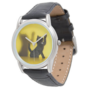 Cutest Baby Animals   Black Cat Playing Watch