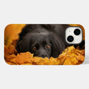 Cutest Baby Animals Black Spaniel Puppy Case-Mate iPhone 14 Case