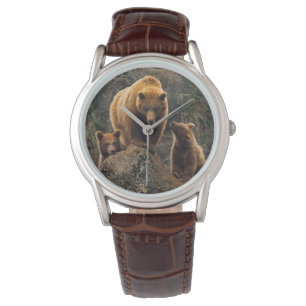 Cutest Baby Animals   Brown Bear Family Watch