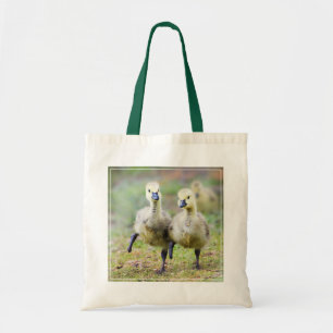 Cutest Baby Animals   Canadian Goose Goslings Tote Bag