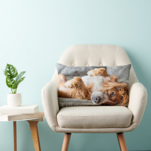 Cutest Baby Animals Cocker Spaniel Lumbar Pillow