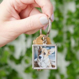 Cutest Baby Animals Corgi Head Tilt Keychain