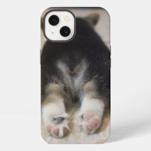 Cutest Baby Animals Corgi Puppy Behind iPhone 13 Case