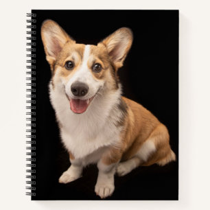 Cutest Baby Animals Corgi Puppy Smile Notebook