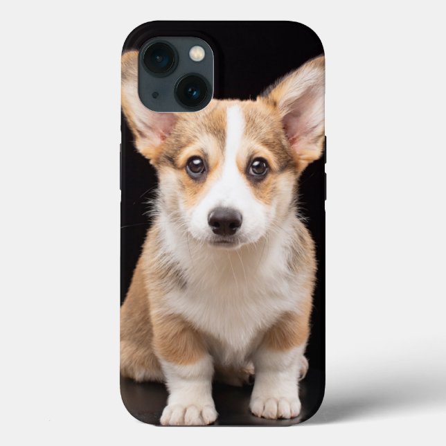 Cutest Baby Animals | Corgi Puppy Standing Tall Case-Mate iPhone Case (Back)