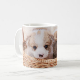 Cutest Baby Animals Corgi Tiny Puppy Coffee Mug