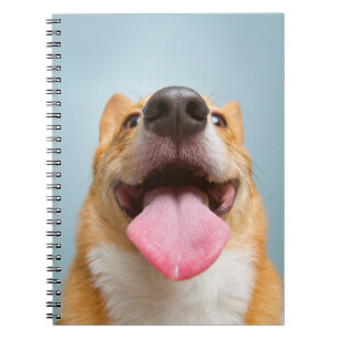 Cutest Baby Animals   Corgi Tongue Notebook