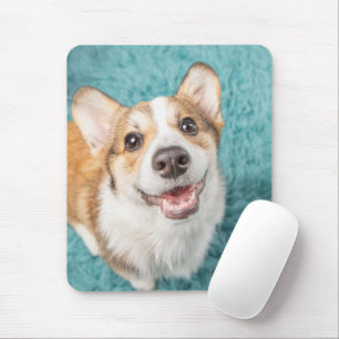 Cutest Baby Animals   Cute Corgi Puppy Smile Mouse Pad