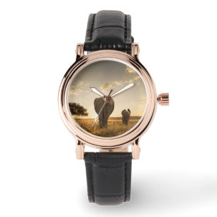 Cutest Baby Animals Elephant Calf & Mother Watch