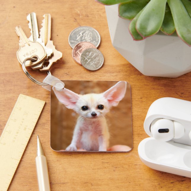 Cutest Baby Animals | Fennec Fox Keychain (Desk)