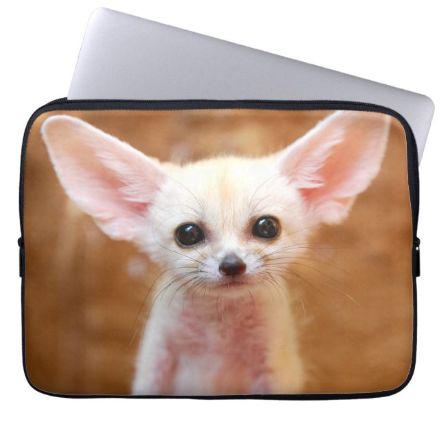 Cutest Baby Animals | Fennec Fox Laptop Sleeve (Front)