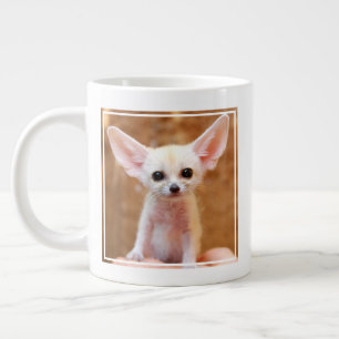 Cutest Baby Animals Fennec Fox Large Coffee Mug