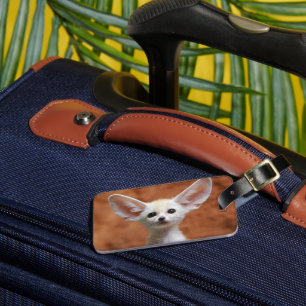 Cutest Baby Animals Fennec Fox Pup Luggage Tag