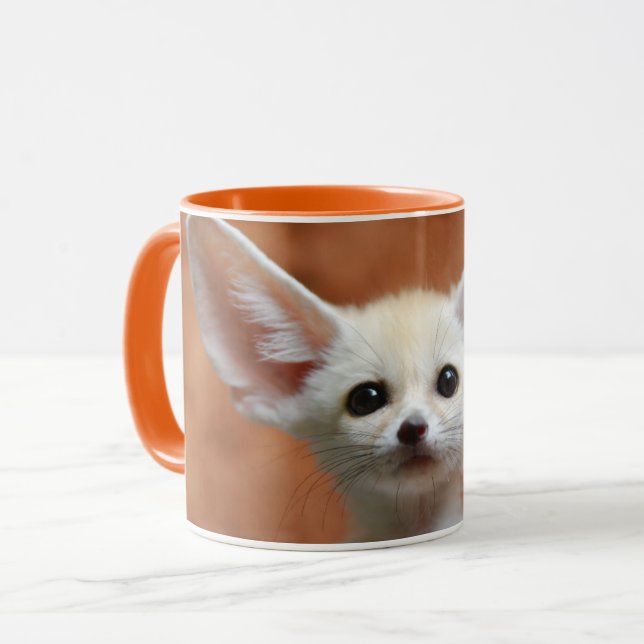 Cutest Baby Animals | Fennec Fox Pup Mug (Front Left)