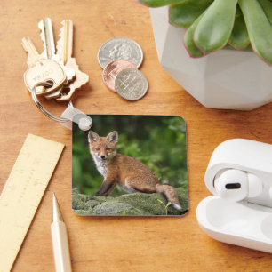 Cutest Baby Animals Foxy Smile Keychain