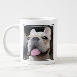 Cutest Baby Animals French Bulldog Face Large Coffee Mug