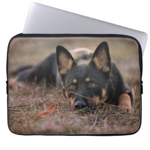 Cutest Baby Animals German Shepherd Puppy Laptop Sleeve