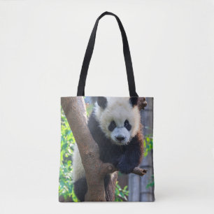 Cutest Baby Animals   Giant Panda Cub Tote Bag