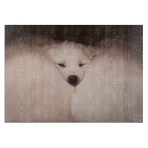 Cutest Baby Animals Golden Retriever Snuggle Cutting Board