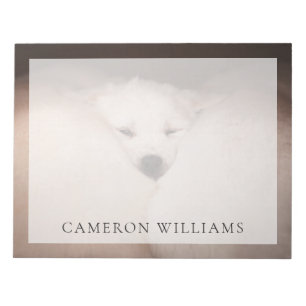 Cutest Baby Animals   Golden Retriever Snuggle Notepad