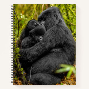 Cutest Baby Animals   Gorilla & Baby Notebook