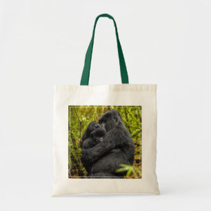 Cutest Baby Animals Gorilla & Baby Tote Bag