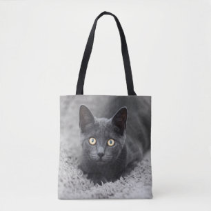Cutest Baby Animals   Grey Cat Tote Bag