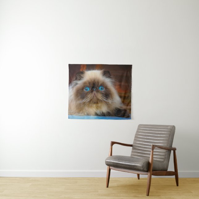 Cutest Baby Animals | Himalayan Cat Tapestry (In Situ (Horizontal))