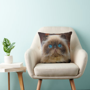 Cutest Baby Animals Himalayan Cat Throw Pillow