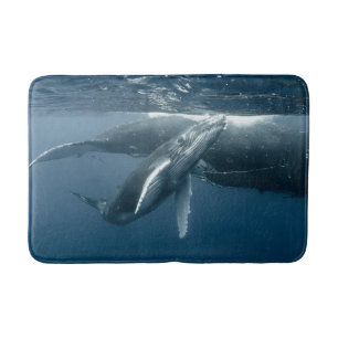 Cutest Baby Animals   Humpback Whale Calf Bath Mat