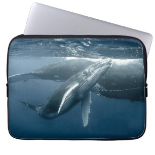 Cutest Baby Animals   Humpback Whale Calf Laptop Sleeve