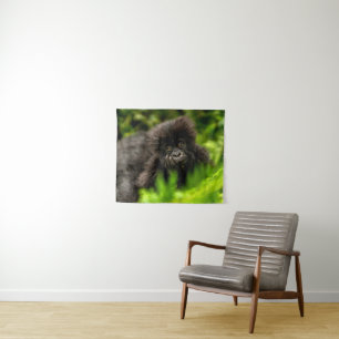 Cutest Baby Animals Infant Mountain Gorilla Tapestry